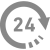 24時間営業マーク